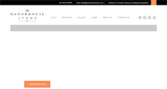 Desktop Screenshot of manorhousestone.co.uk