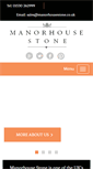 Mobile Screenshot of manorhousestone.co.uk